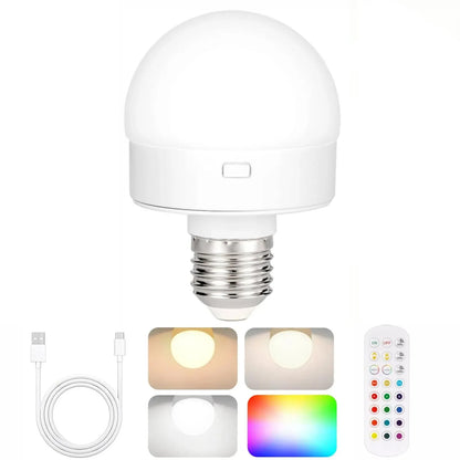 GlowNova Rechargeable LED Bulb