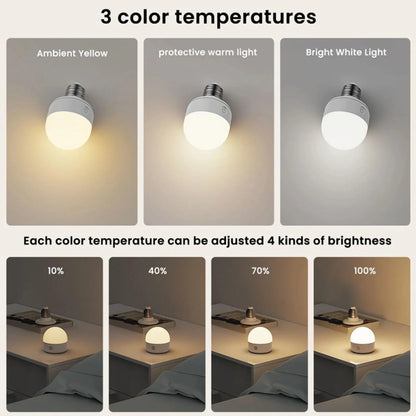 GlowNova Rechargeable LED Bulb