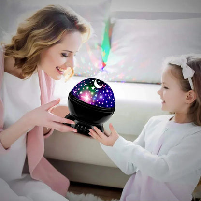StarryWhirl Night Light Projector